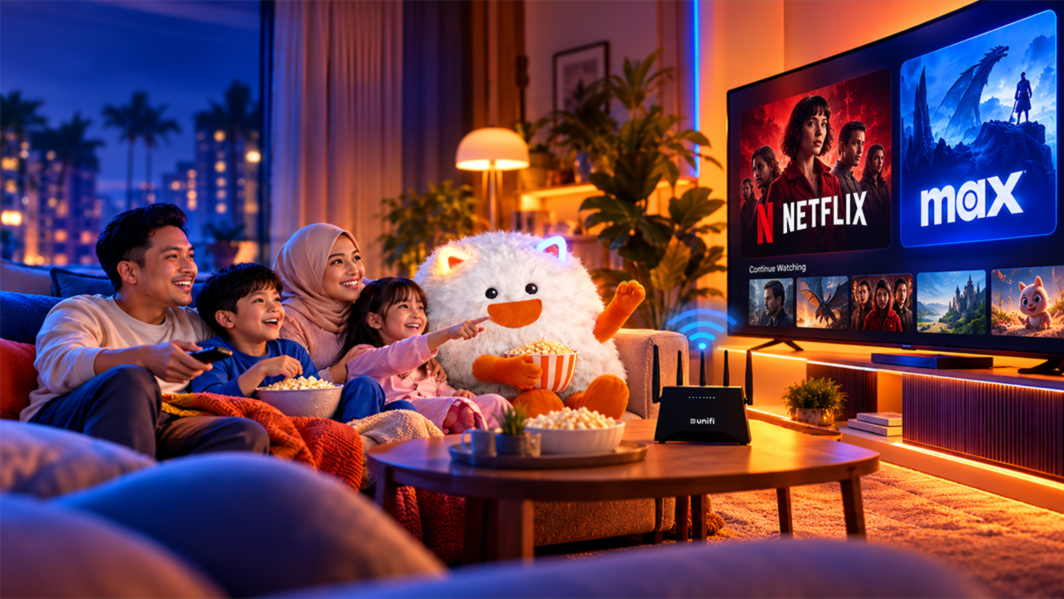 Unifi with Netflix or Max bundle Malaysia